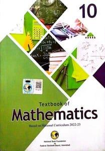 federal board mathematics class 10 book