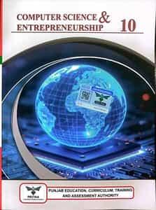 10th Class Computer Science & Entrepreneurship Punjab Board book cover 2026-2027